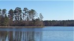 Caney Lake as seen from the State Park Boat Ramp