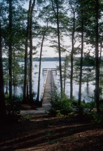 One of the state park fishing piers