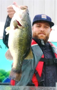 Michael Colvin with his 8.36 Lake D'Arbonne bass