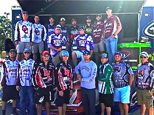 Southern Division college bass winners