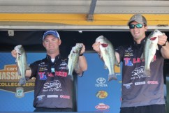 Matthew Loetscher and Caleb Boudreaux of Louisiana Tech University sit in 3rd with 9-2.