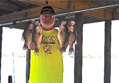 Southern Chuter with some nice crappie caught on D'Arbonne this weekend