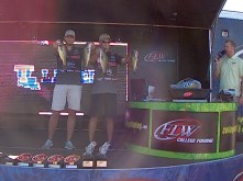 Tech's Matthew Loetsche of Many and Caleb Boudreaux of Doyline