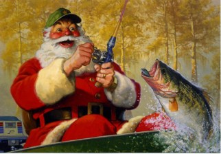 santa_fishing