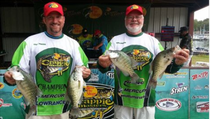 Team Morgan with four nice Kentucky Lake slabs